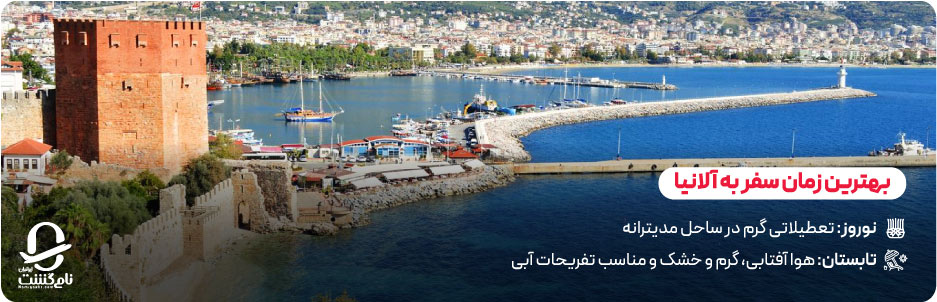 بهترین زمان سفر به آلانیا؛ نوروز یا تابستان