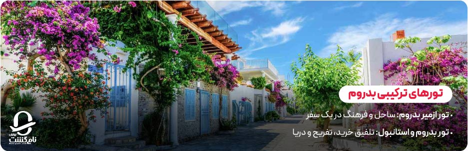 تور ترکیبی بدروم با ازمیر یا استانبول