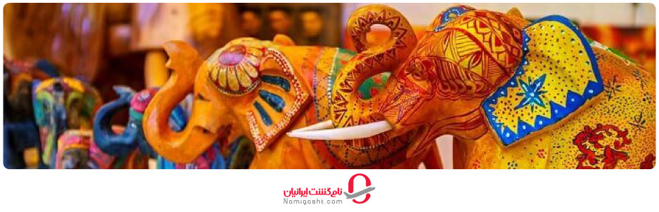 مجسمه فیل و بودا