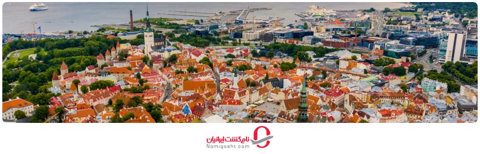 شهر تالین در کشور استونی